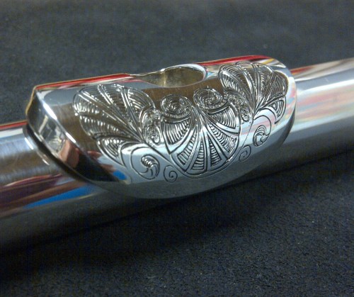 We recently had a question about lip plate engraving. Check out some of our engravings! 