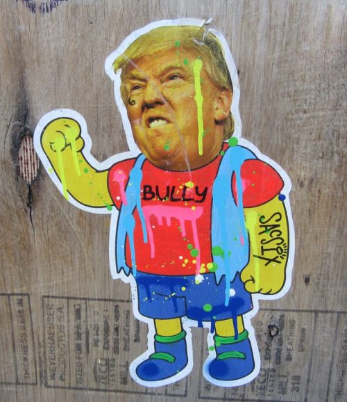 #HaHa! #TrumpNelson ”Bully is as Bully does“ by sacsix, 2017.