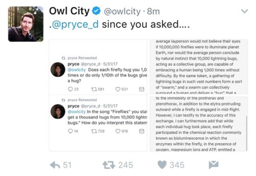 ummmwine:the real source of owl city memes is and always has been Owl City