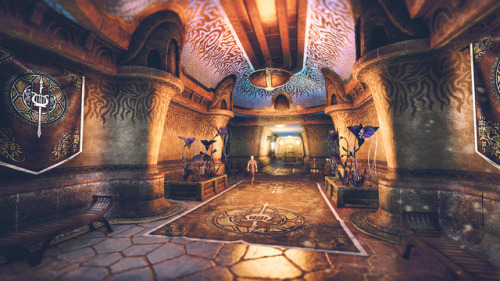 lady-of-cinder:↳ The Elder Scrolls Online : Vivec City (Interior)Morrowind