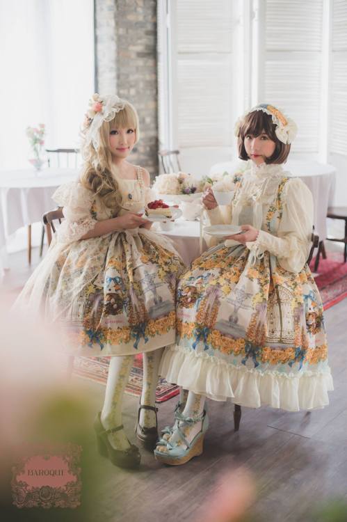 frederica1995: Baroque x Sakizo 3rd collaboration “Secret garden&quot; catalog