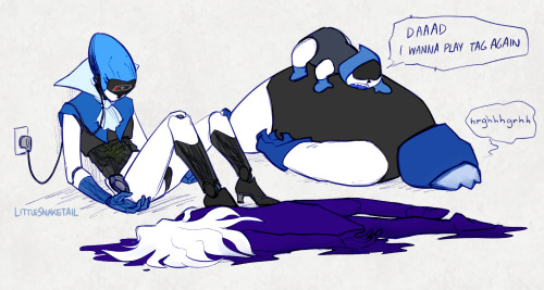 cupcakeshakesnake: Deltarune dump, as mentioned.The last one is called “Three Grownups vs One 