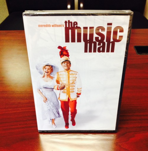 I WANT TO GIVE YOU THIS MOVIE!
It’s summer! Movies, music and ice cream! What better way to celebrate than with your own copy of The Music Man!
I’m going to give away this copy on August 18 - that’s one month from now! Plenty of time for you to do...