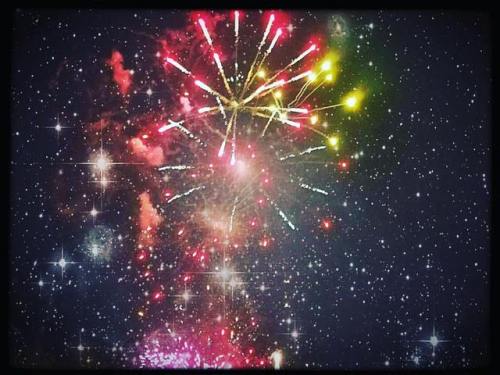 Fireworks Series: Ubiquitous Photo taken and edited by me in Norfolk, Va. #photography #photomanipu