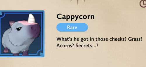 The Cappycorn From The TDP Game!!! So Cute!!