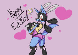 pencil-arts:Happy Easter Sunday >w<Cuuuute