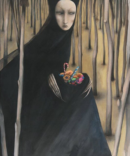 backwrdblackbrd: Hansel and Gretel Illustration By Ana Juan