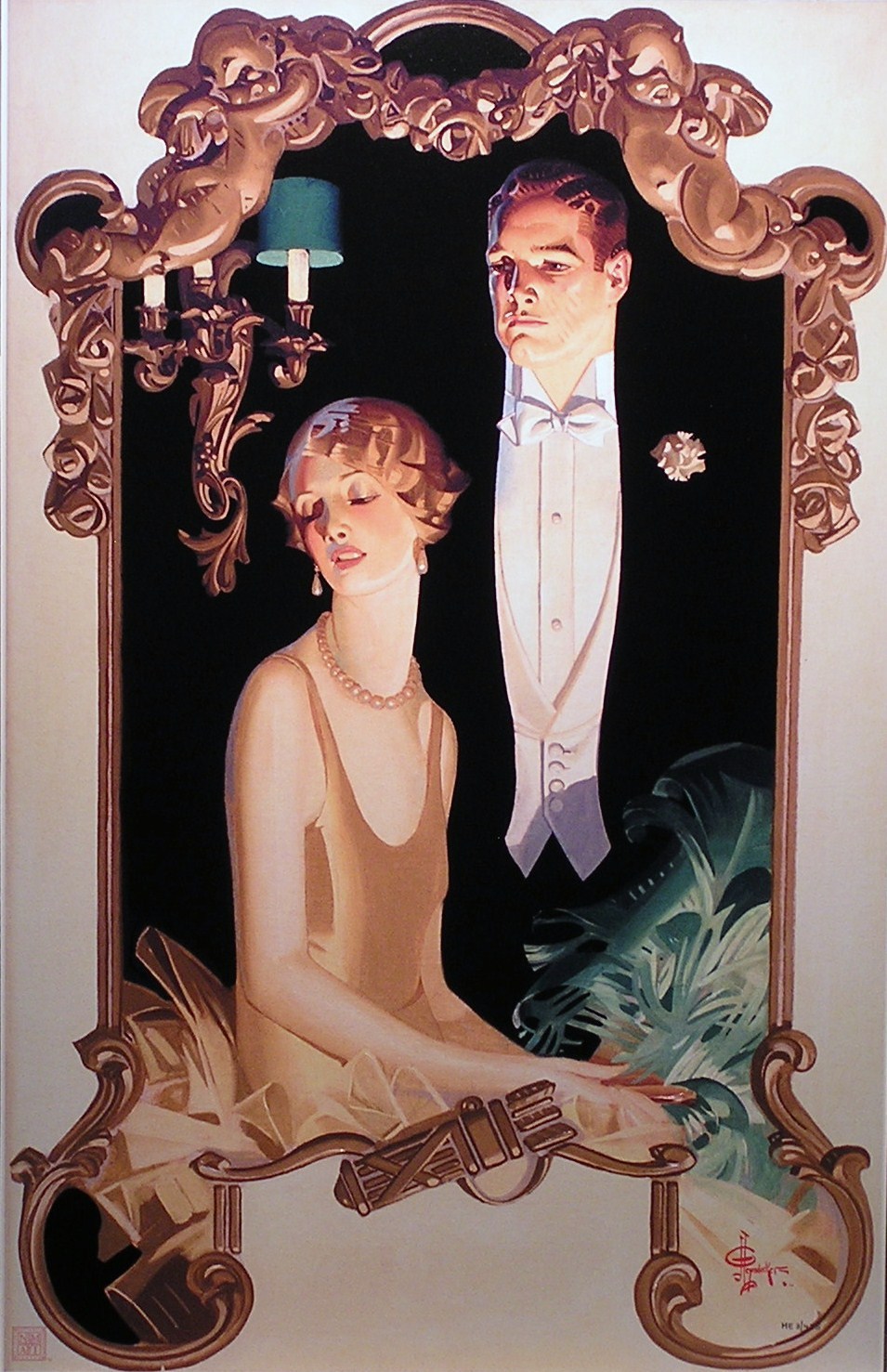 suicideblonde:  Arrow shirt man by J. C. Leyendecker