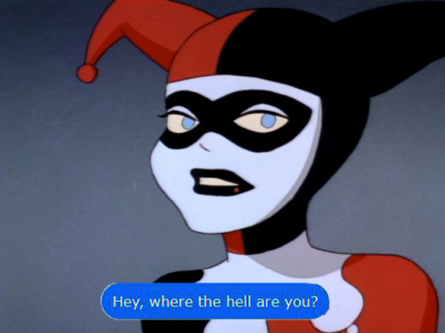 jonathan-cranes-mistress-of-fear:Reason #1358 Why Joker and Harley do not make a good couple: The je