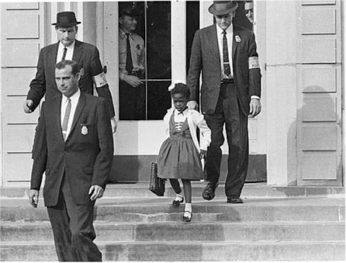 dynamicafrica: Today, September 8th, is the 60th birthday of Ruby Nell Bridges - a woman who, being 