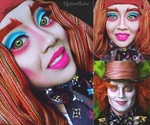 Hijabi Cosplay: Alice in WonderlandCosplayer/Makeup Artist: queenofluna