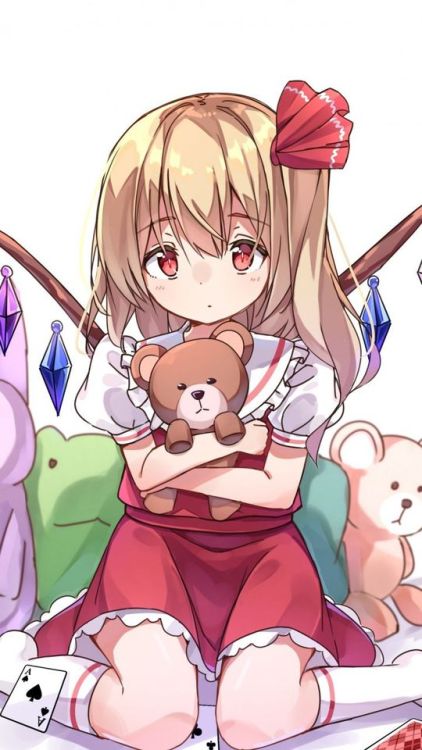 Cute, teddies, flandre scarlet, toys, 720x1280 wallpaper @wallpapersmug : https://ift.tt/2FI4itB - h