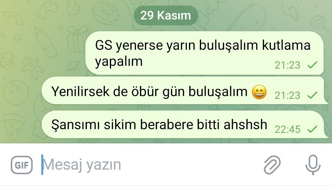 O 29 Kasım GS yenerse...