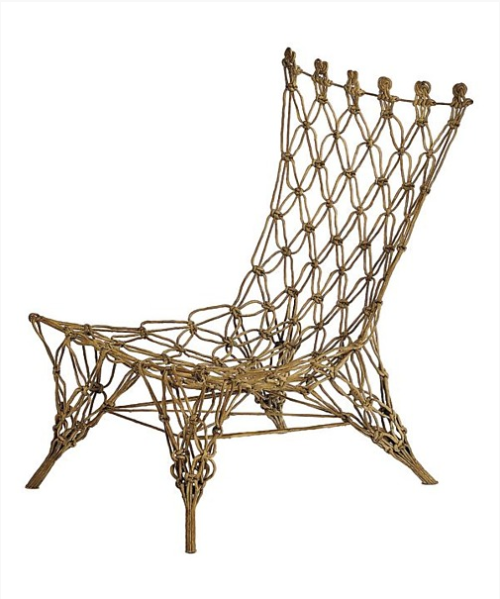 Marcel Wanders, Knotted Chair, 1996. Netherlands. Via design-report.de