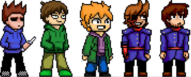 My first pixel art : r/Eddsworld