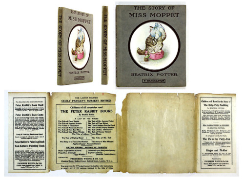 michaelmoonsbookshop:The Story of Miss MoppetBeatrix PotterLondon Frederick Warne and Co Ltd. - no d