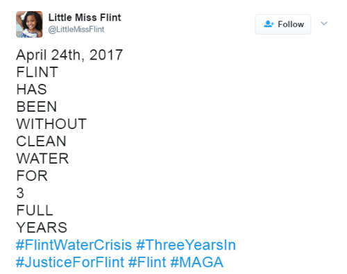 the-real-eye-to-see: Three years ago, Flint, Michigan, switched drinking water sources and that