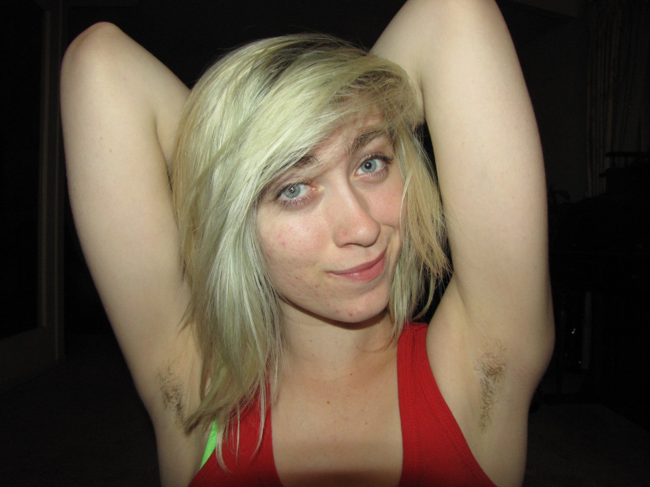 little-miss-shayla:  So this was as far as I got in no shave november, I would have