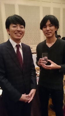 SnK News: Isayama Hajime &amp; Editor Kawakubo Shintaro Attend the Kodansha Bessatsu Shonen PartyIsayama (Right) and his editor (Left) made appearances tonight at the year-end celebration for their publication, Bessatsu Shonen!Isayama apparently says