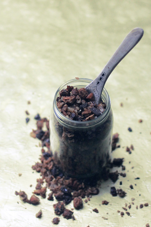 freepeople:  Paleo Chocolate Chunk Granola