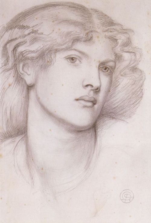 Dante Gabriel Rossetti - Fanny Cornforth c.1865