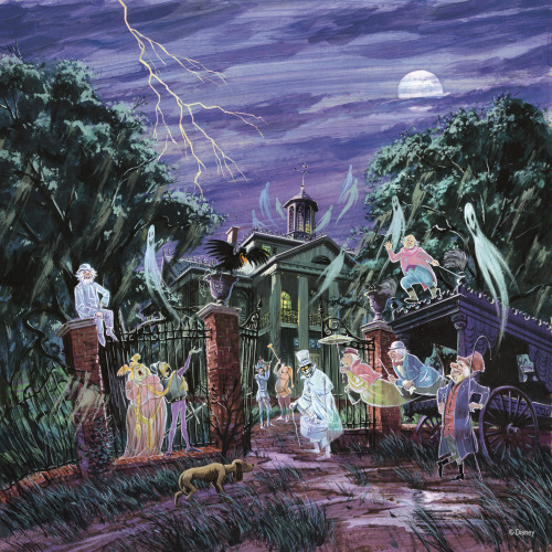 aeiouwhy:  Art from The Story and Song from The Haunted Mansion 