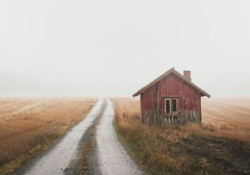 archatlas:  Abandoned Houses in NorwayBritt M. is a photographer based in Oslo, with a special love for abandonment and moody skies. Her most beloved subject of photography are themed portraits. With a background in film and drama studies she loves to