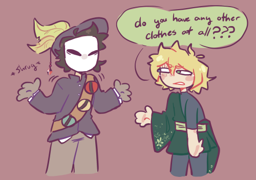 Drew Some Rp Shenanigans From Isat Oc Server :3!!