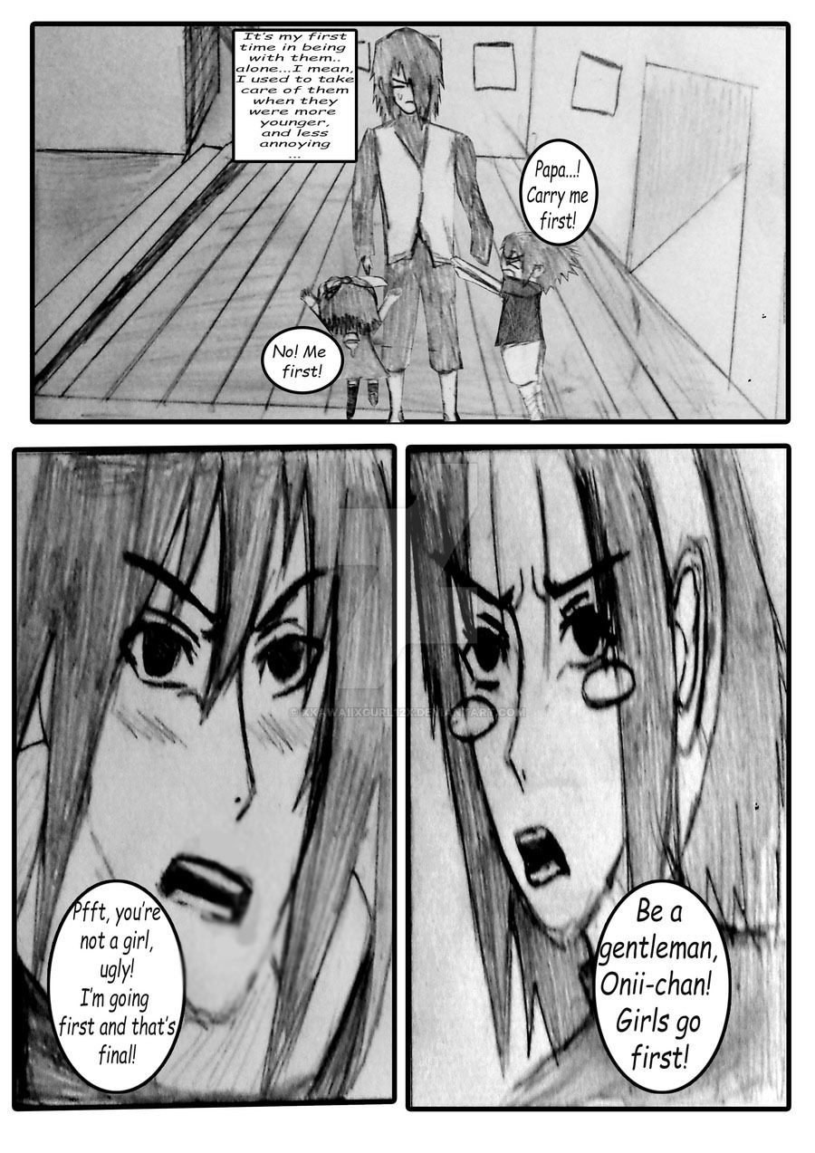 uchihasasukedoesntknowiexist:  ARMS – Page One &amp; Page Two 