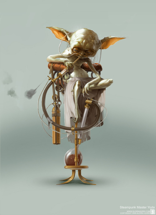 brianmichaelbendis:  Steampunk Star Wars - Concept Art Artist: Bjorn Hurri 