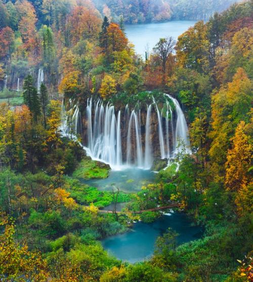 drxgonfly:  Great Waterfalls   in Plitvice National Park, Croatia (by Paniti Márta)photographer’s links: instagram // facebook // website 