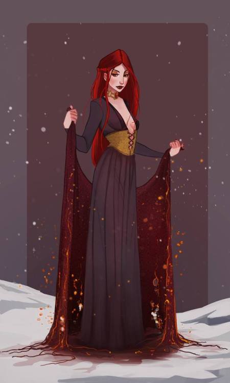 argelladurrandon: Melisandre by Juliette Devillers