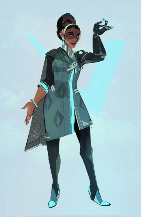 hpheisler:all this talk about alternate character designs has me dreaming of a world where symmetra 