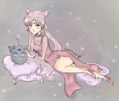 kinikim101:Chibiusa - Black Lady