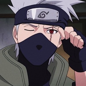 kakashi hatake/naruto icons (300x300) like/reblog