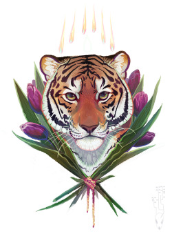 mangycoyote:  Tulip Tiger by *CoyoteMange