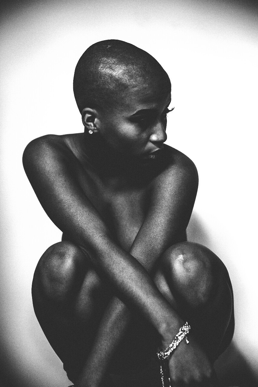 roseography:  With her black skin 