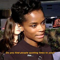 peggyscarter:  Letitia Wright at the ‘Avengers: