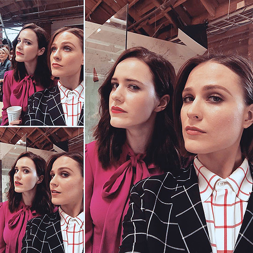 enalgunlugar - evanrachelwoodPROOF! @rachelbrosnahan and I...