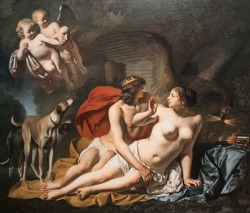 viktor-sbor:  Cesar Pietersz, or Cesar Boetius van Everdingen (1616/17 - 1678)- - Jupiter and Callisto