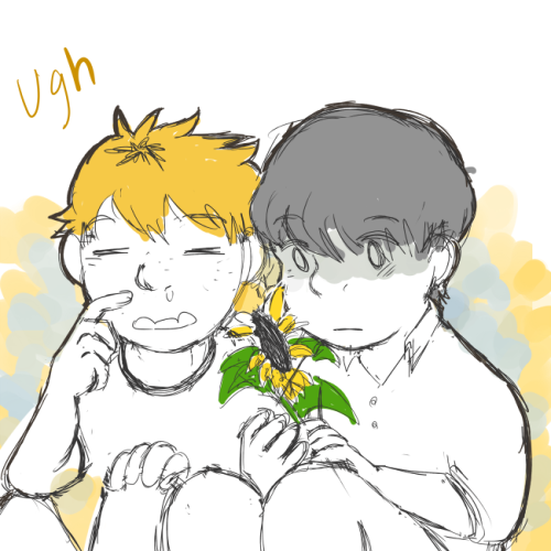 bbbutterfingers:Hide has pollen allergies. Hidekane Week, Day 2: Spring / Cherry Blossom Viewing / O