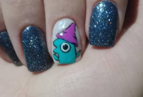 LOOK AT MY GLEP NAIL
