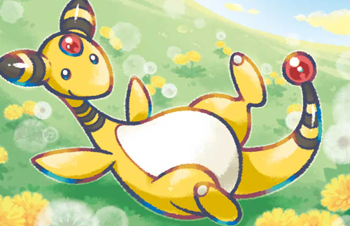 ampharos, illus. Saya Tsuruta