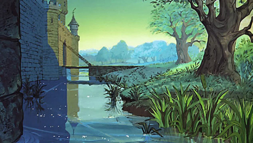 cinemamonamour:The Sword in the Stone (1963) - BackgroundsLayout: Don Griffith, Basil Davidovic