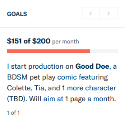 luxatile:  I added a new goal to Patreon!