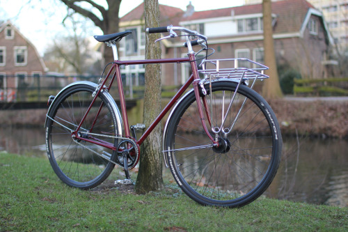 kinkicycle: porteur met velo orange, brooks novatec mks en gilles berthoud by Brooksshop Brookssho