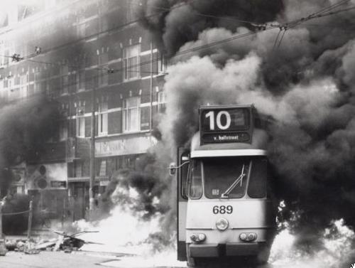 bradva: Krakersrellen 1980 Amsterdam Squatters&rsquo; Riots in Amsterdam, 1980