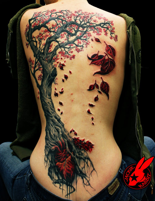 1337tattoos:  Jackie Rabbit Tattoos 