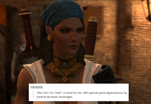 bubonickitten: Dragon Age II + text posts meme — Isabela Someone requested Isabela, so here&rs