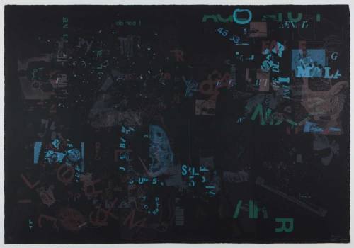 John CageNot Wanting to Say Anything About Marcel, 1969Lithograph28 × 40 in